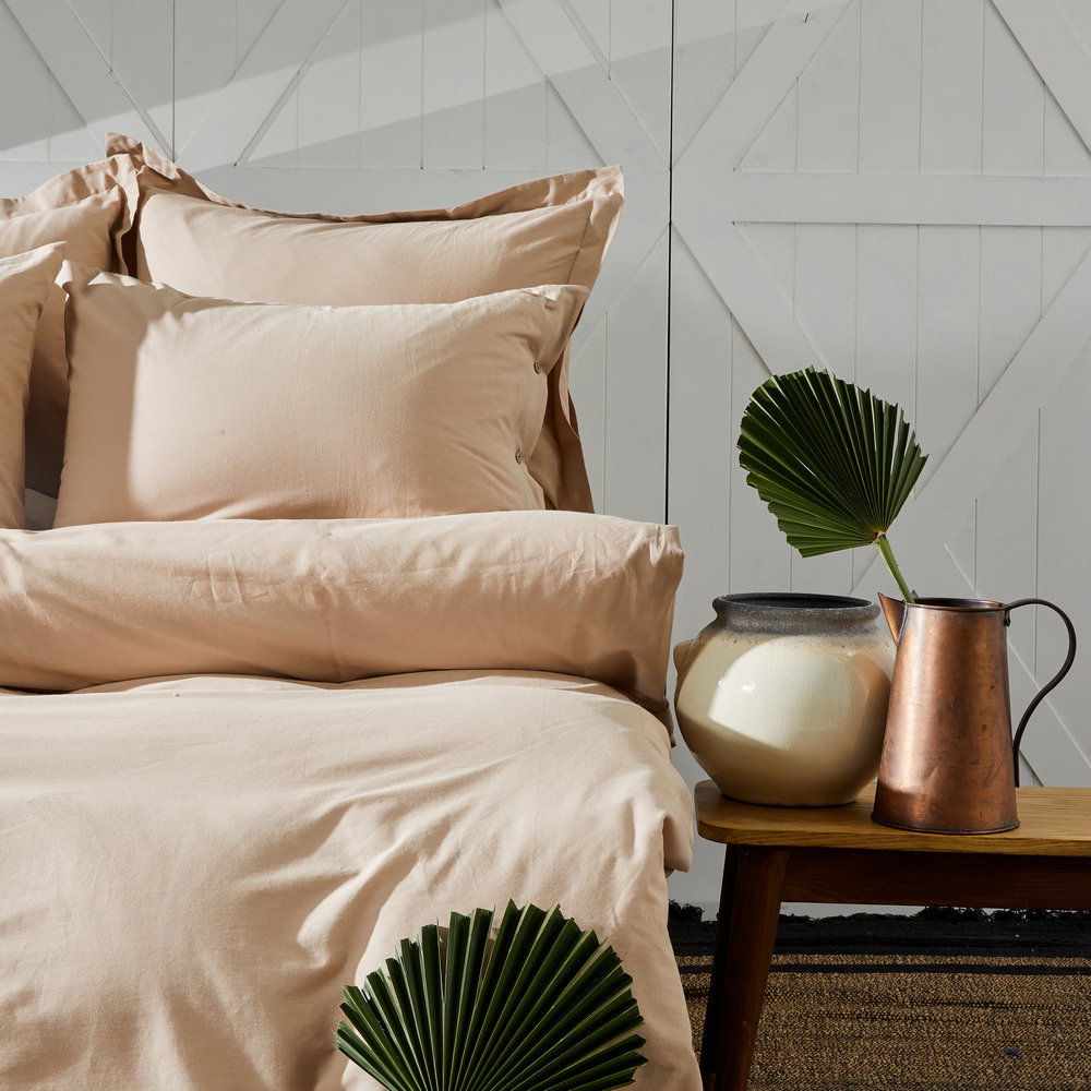 Фото Комплект постельного белья Essential art. Beige в интернет-магазине HP Linen