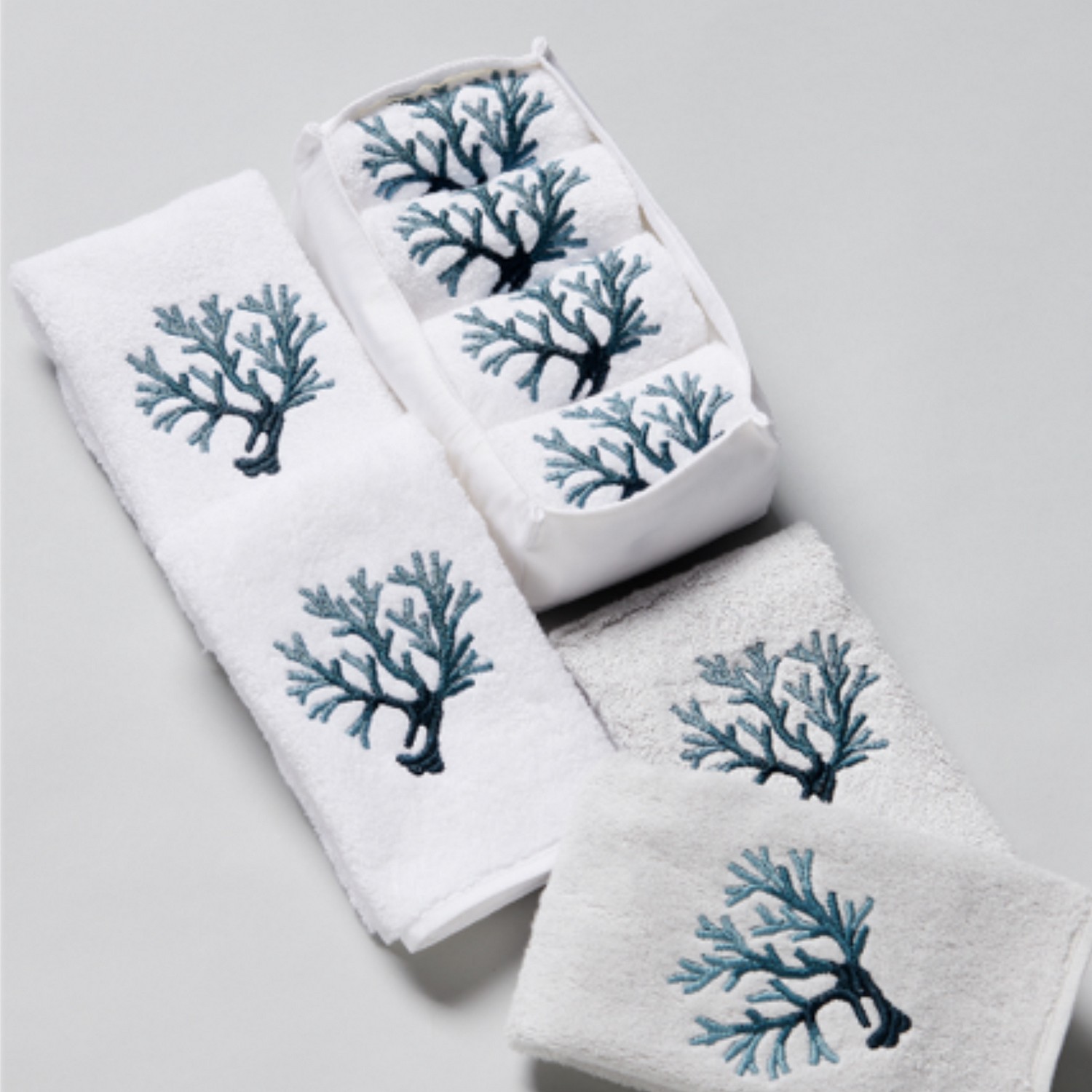 Фото Комплект полотенец Coral 5 в интернет-магазине HP Linen