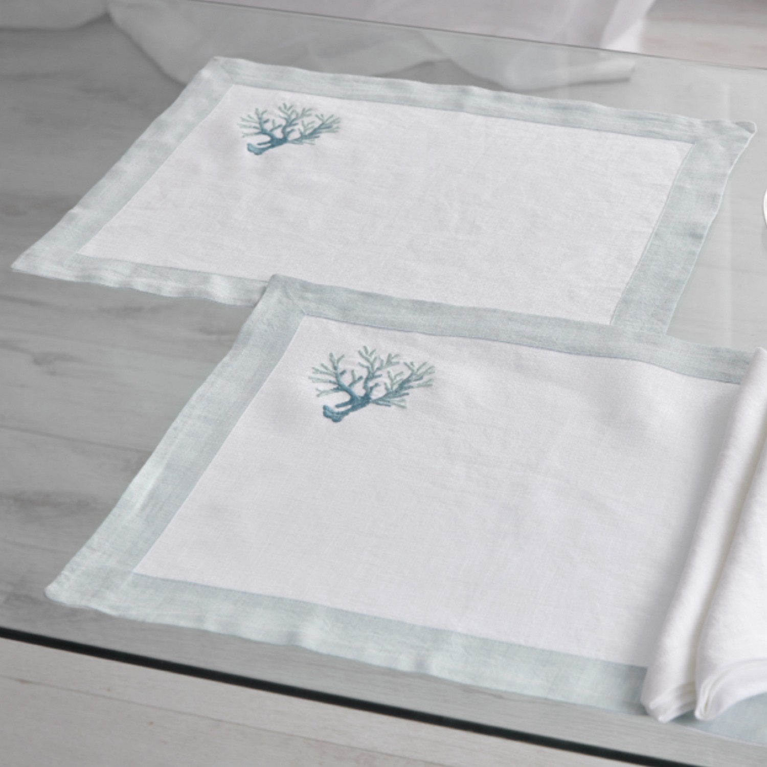 Фото Комплект столовых принадлежностей Linen Coral в интернет-магазине HP Linen