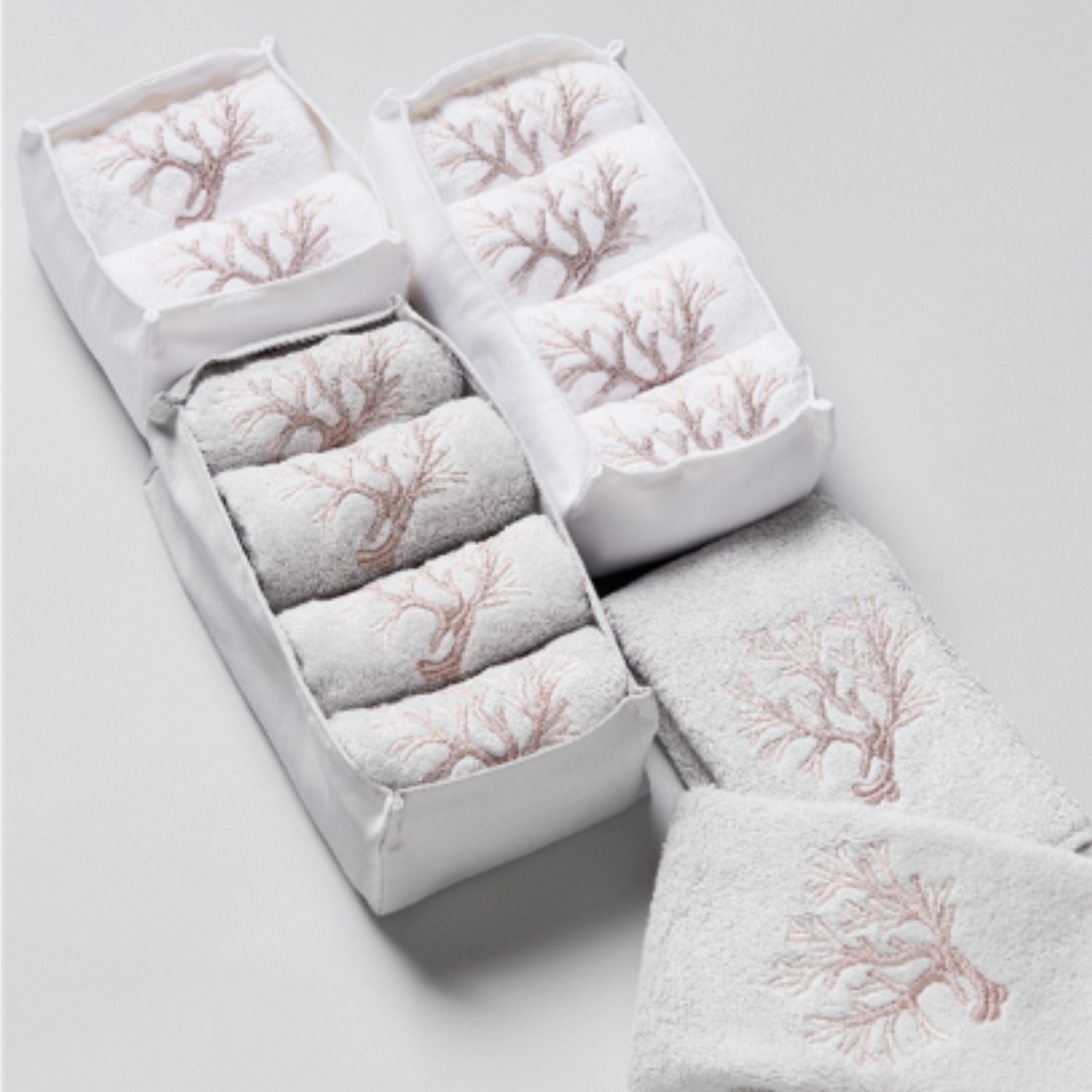 Фото Комплект полотенец Coral 5 в интернет-магазине HP Linen